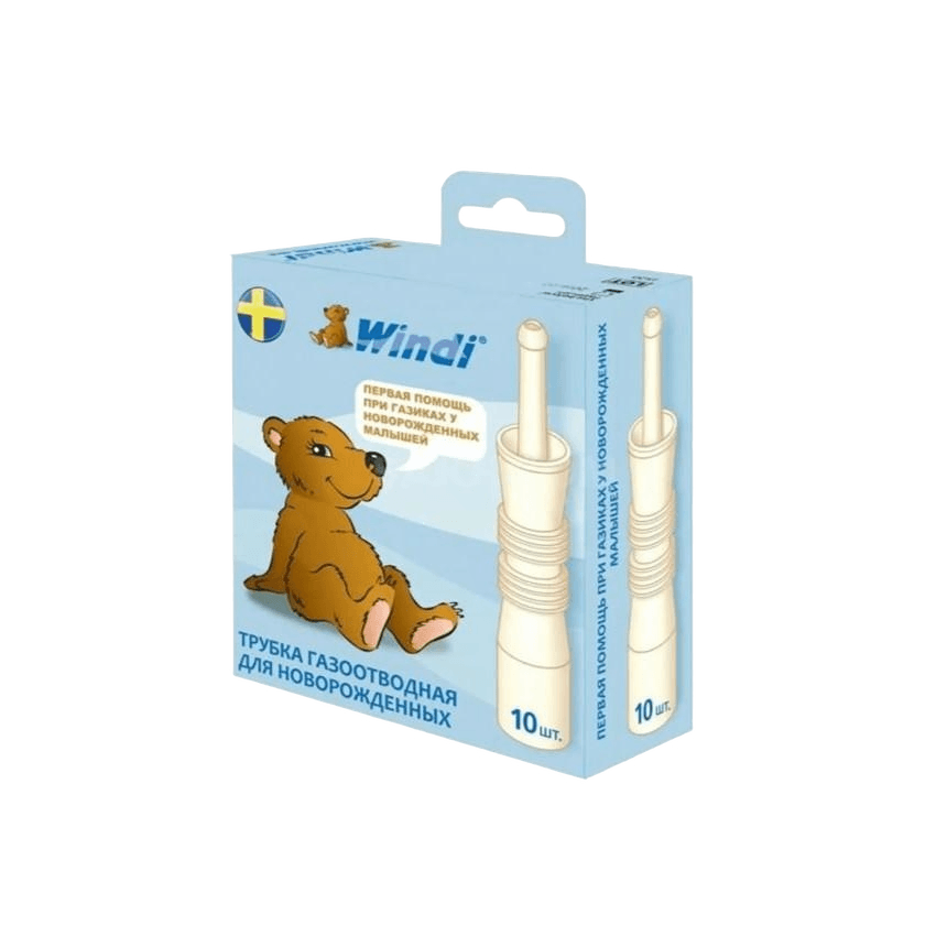 Трубка газоотводная для новорожденных Windi, №10