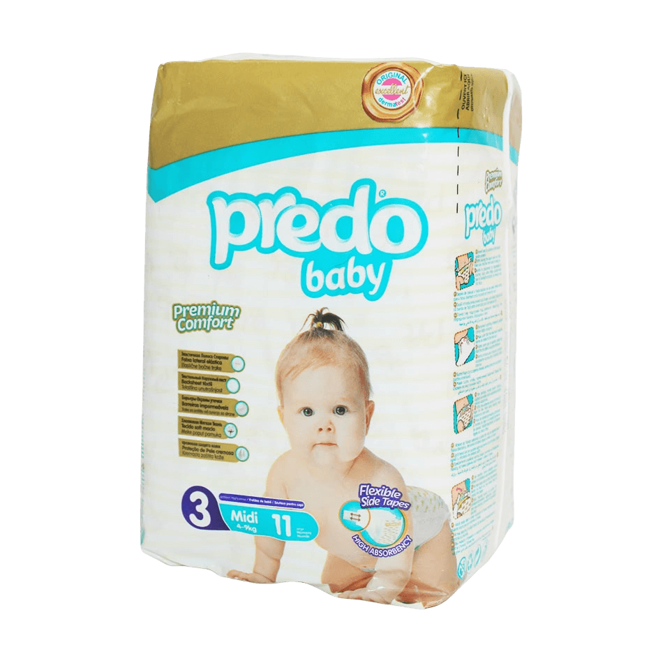 Подгузники дет. Predo Baby Midi, раз. 3, №11