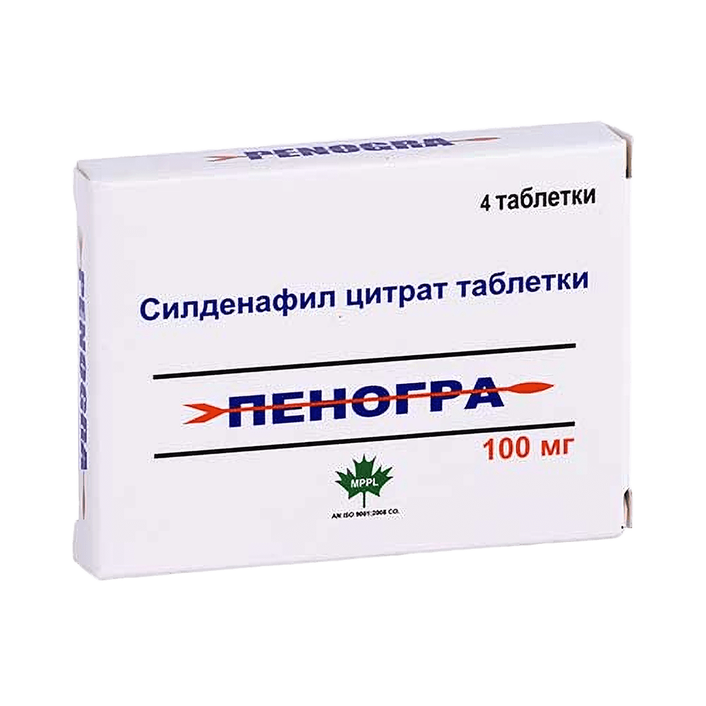 Пеногра, таб. 100 мг, №4