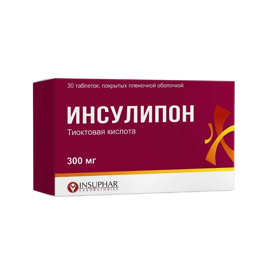 Инсулипон, 300 мг, таб. №30