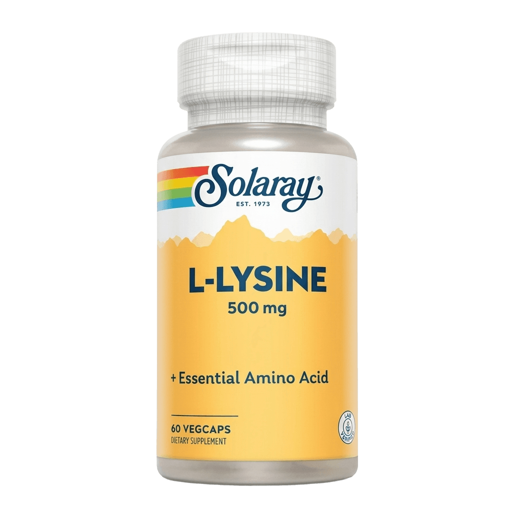 L-лизин (Solaray L-Lysine), 500 мг, капс. №60