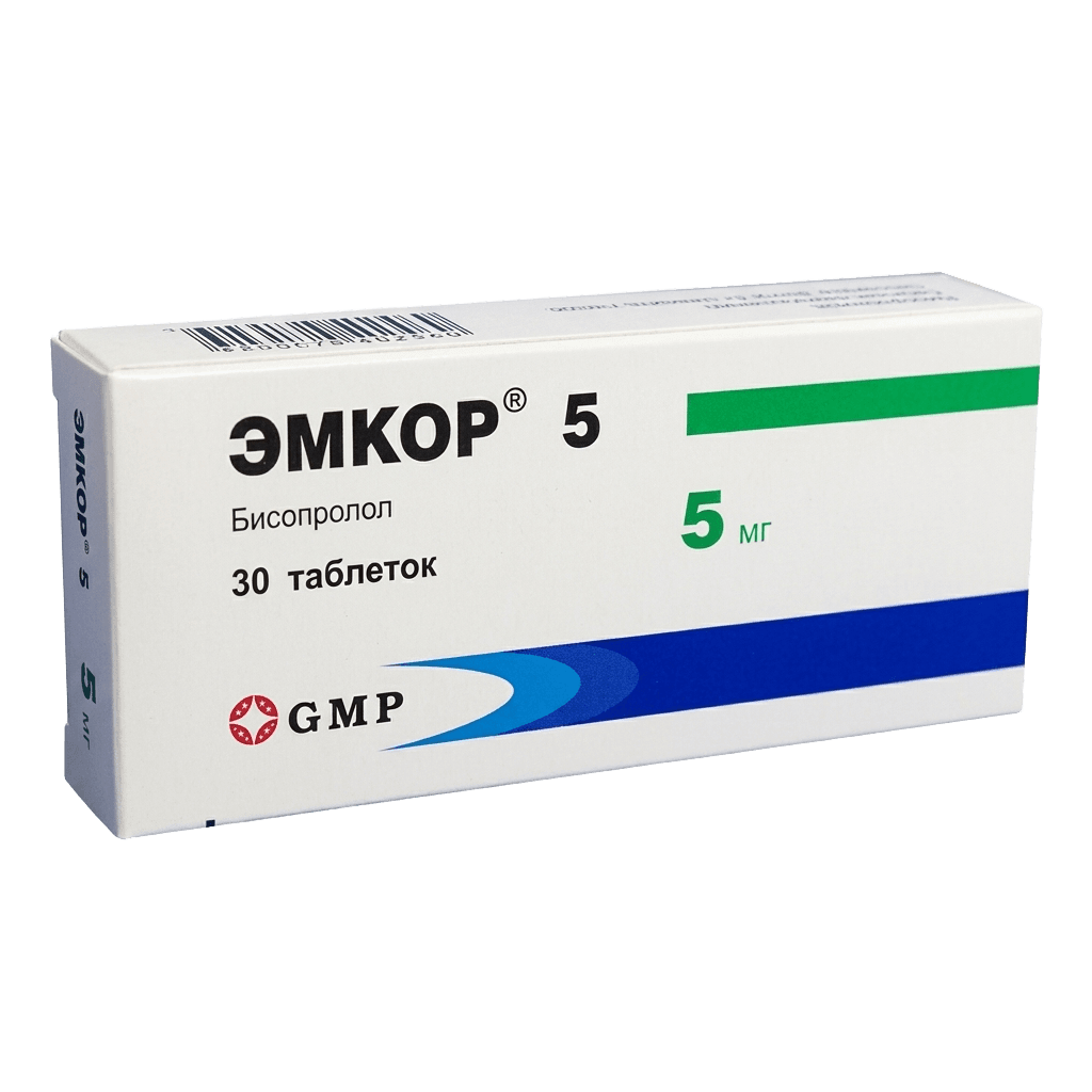 Эмкор, 2,5 мг, таб. №30
