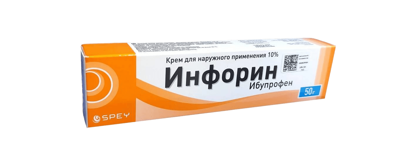 Инфорин, 10%, крем, 50 г
