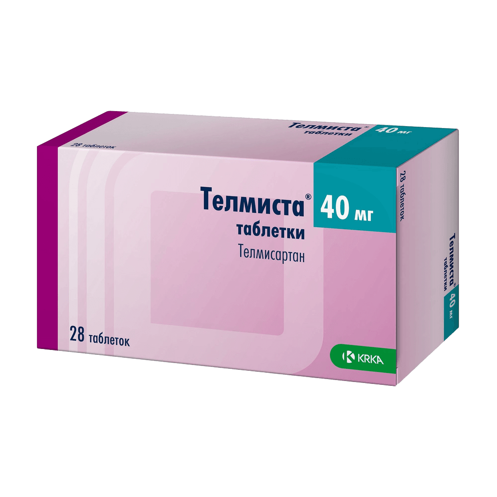 Телмиста, 40 мг, таб. №30