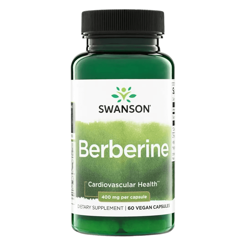 Берберин (Swanson Berberine), 400 мг, капс. №60