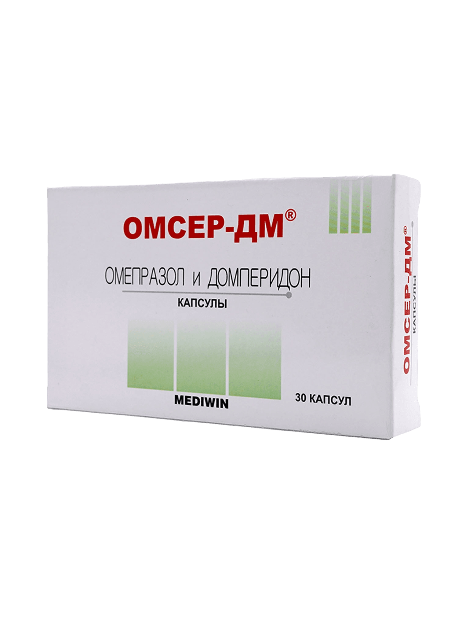 Омсер-ДМ, 20 мг/10 мг, капс. №30