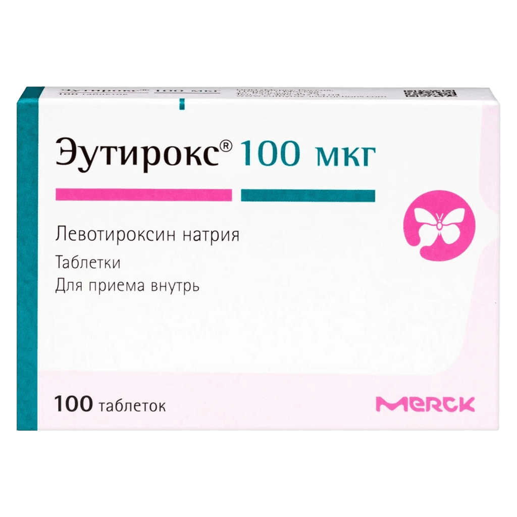 Эутирокс, 100 мкг, таб. №50