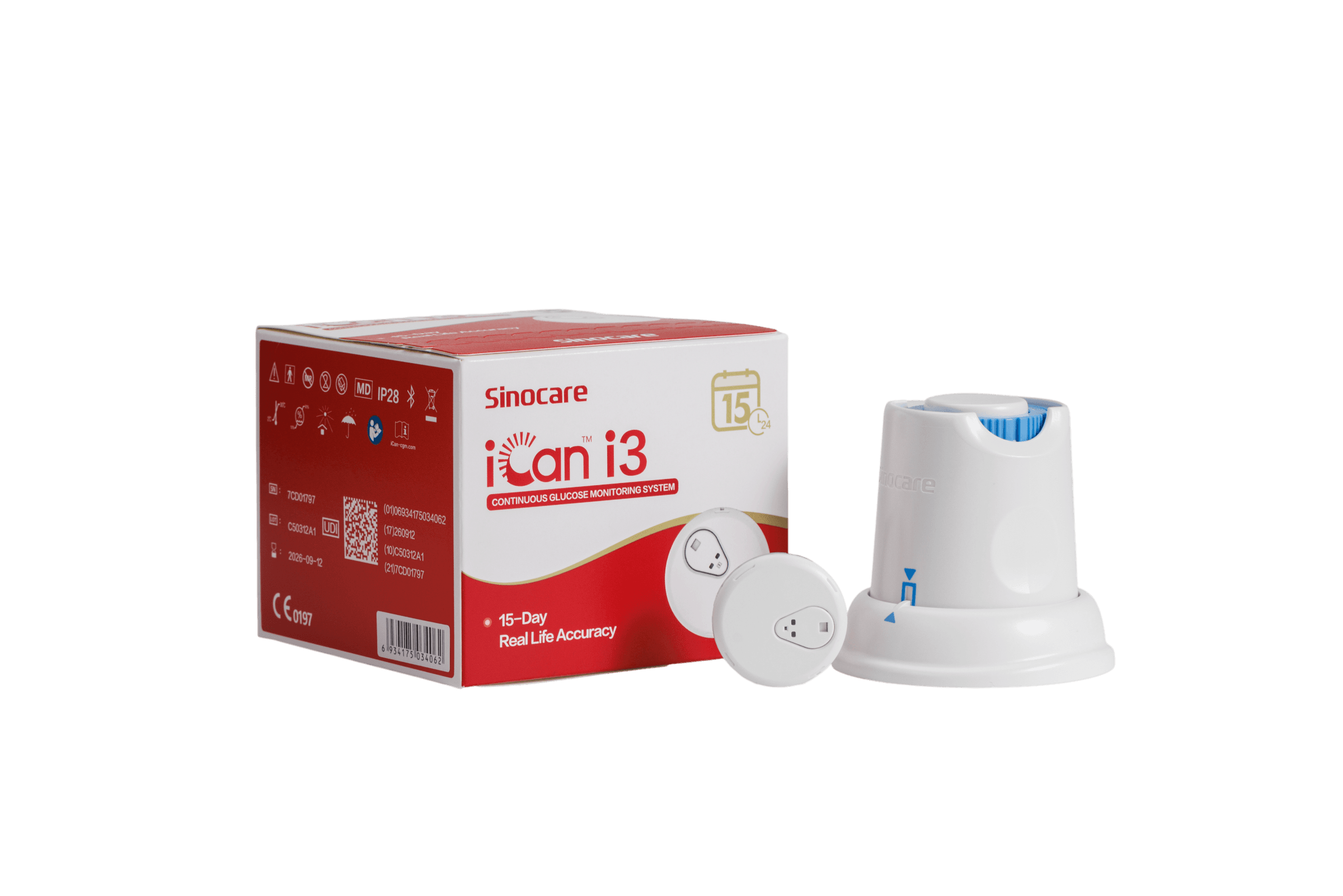 Система непрерывного мониторинга глюкозы Sinocare ICan i3 CGM