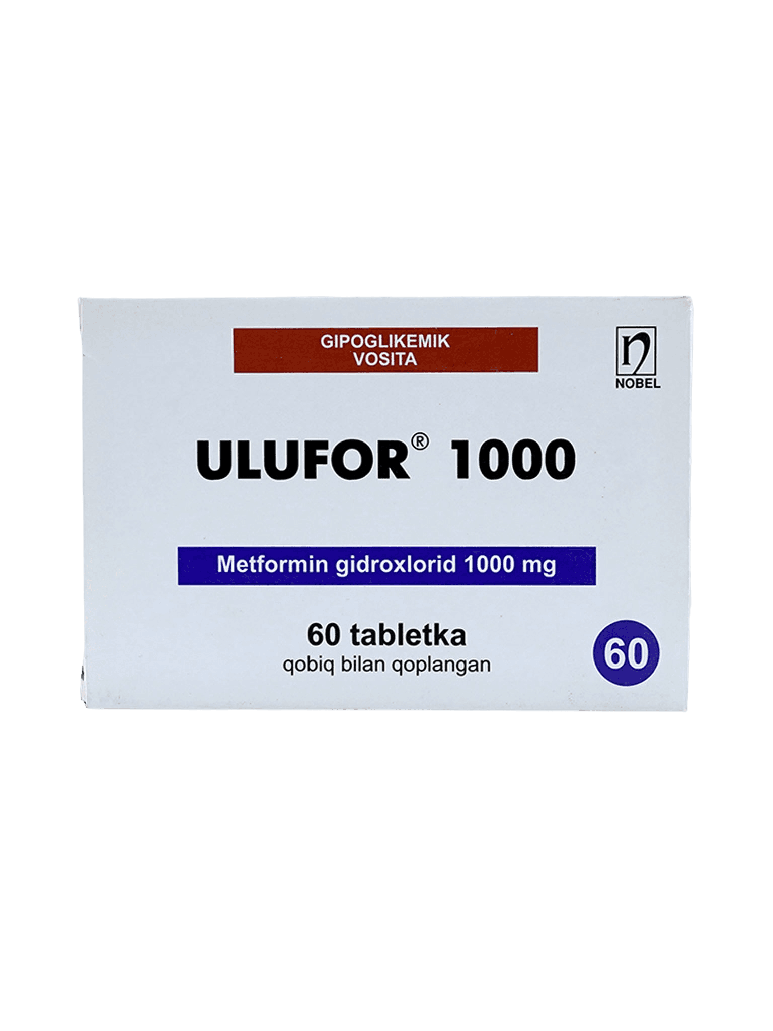 Улуфор, 1000 мг, таб. №60