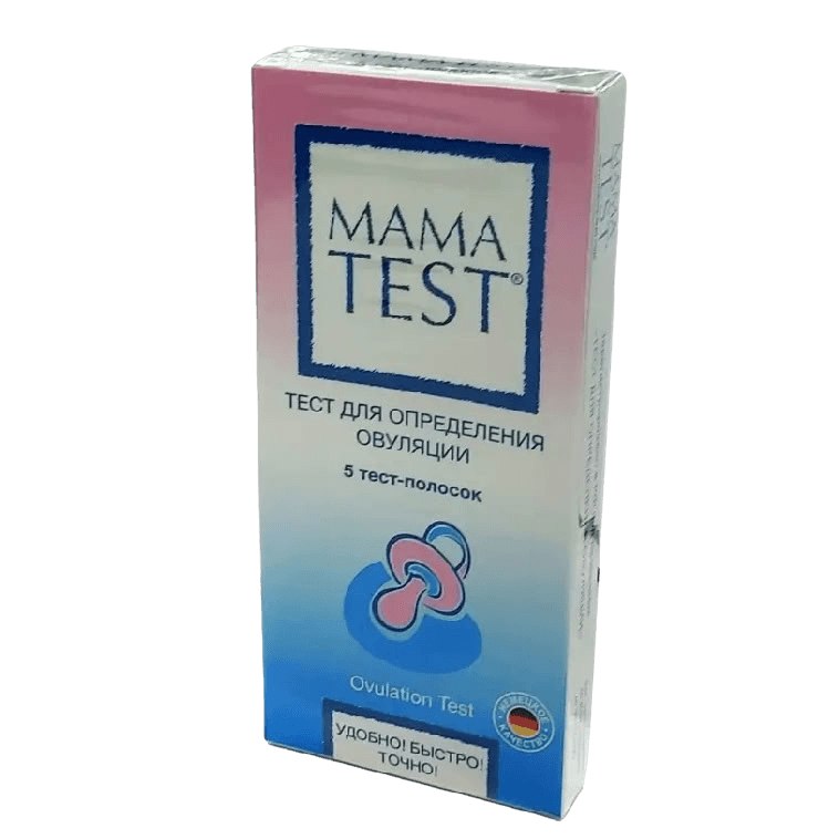 Тест для определения овуляции Mamatest, №5