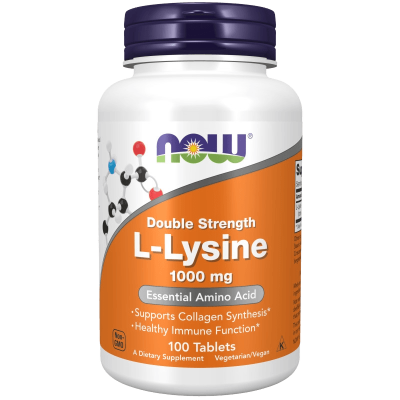 L-лизин (NOW L-Lysine), 1000 мг, таб. №100