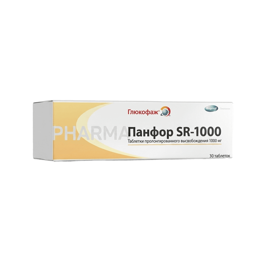 Панфор SR, 1000 мг, таб. №100