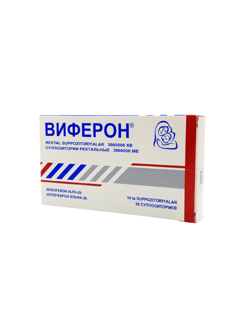Виферон-4, 3000000 МЕ, супп. рект. №10
