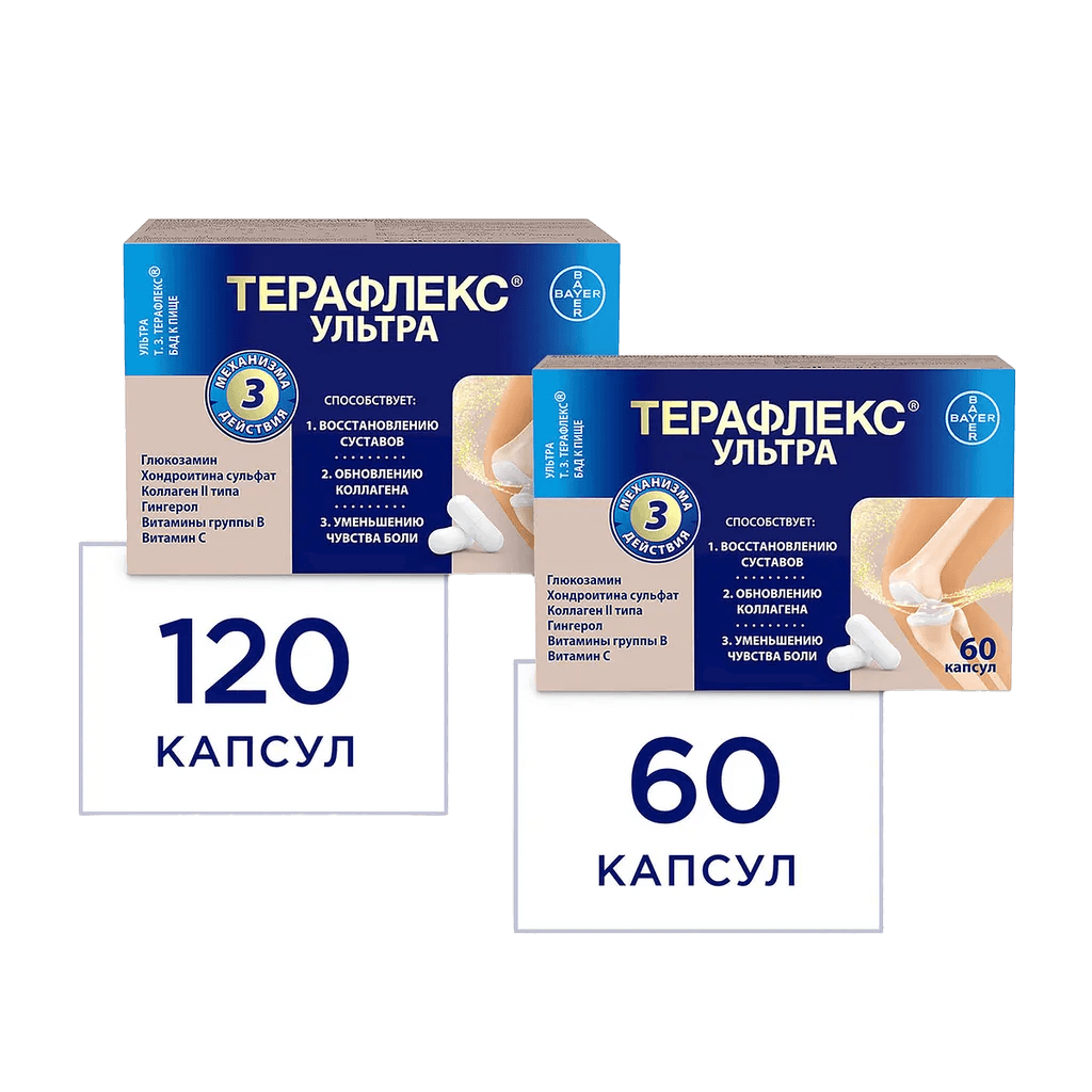 Терафлекс Ультра, капс. №120