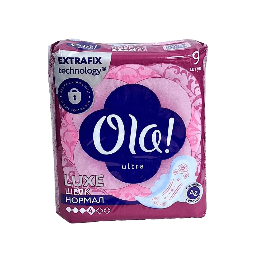 Прокладки гиг. Ola Ultra Luxe Normal, №10 (шелк)