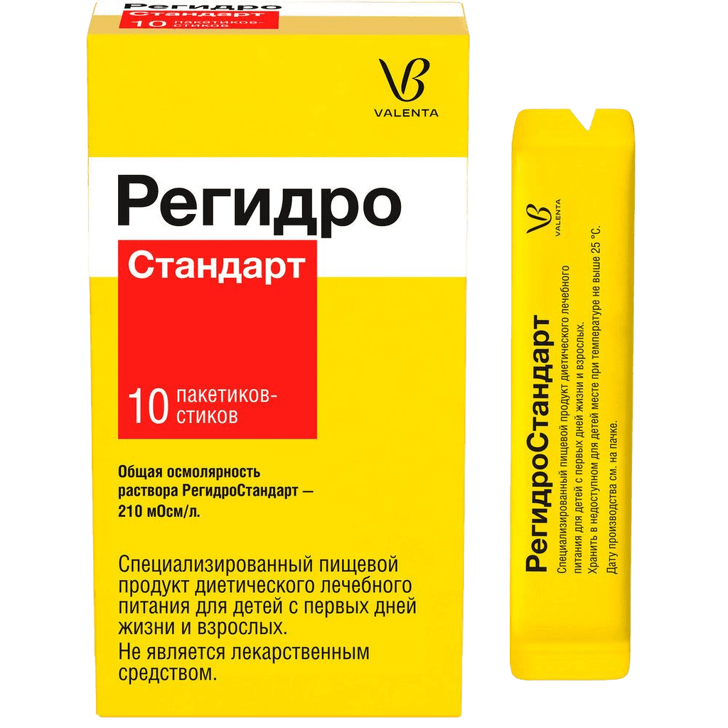 Регидростандарт, 4,36 г, пакетики №10