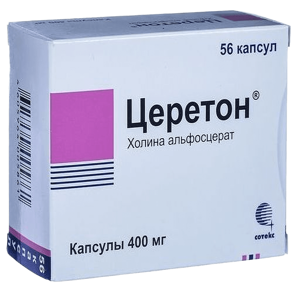 Церетон, 400 мг, капс. №56