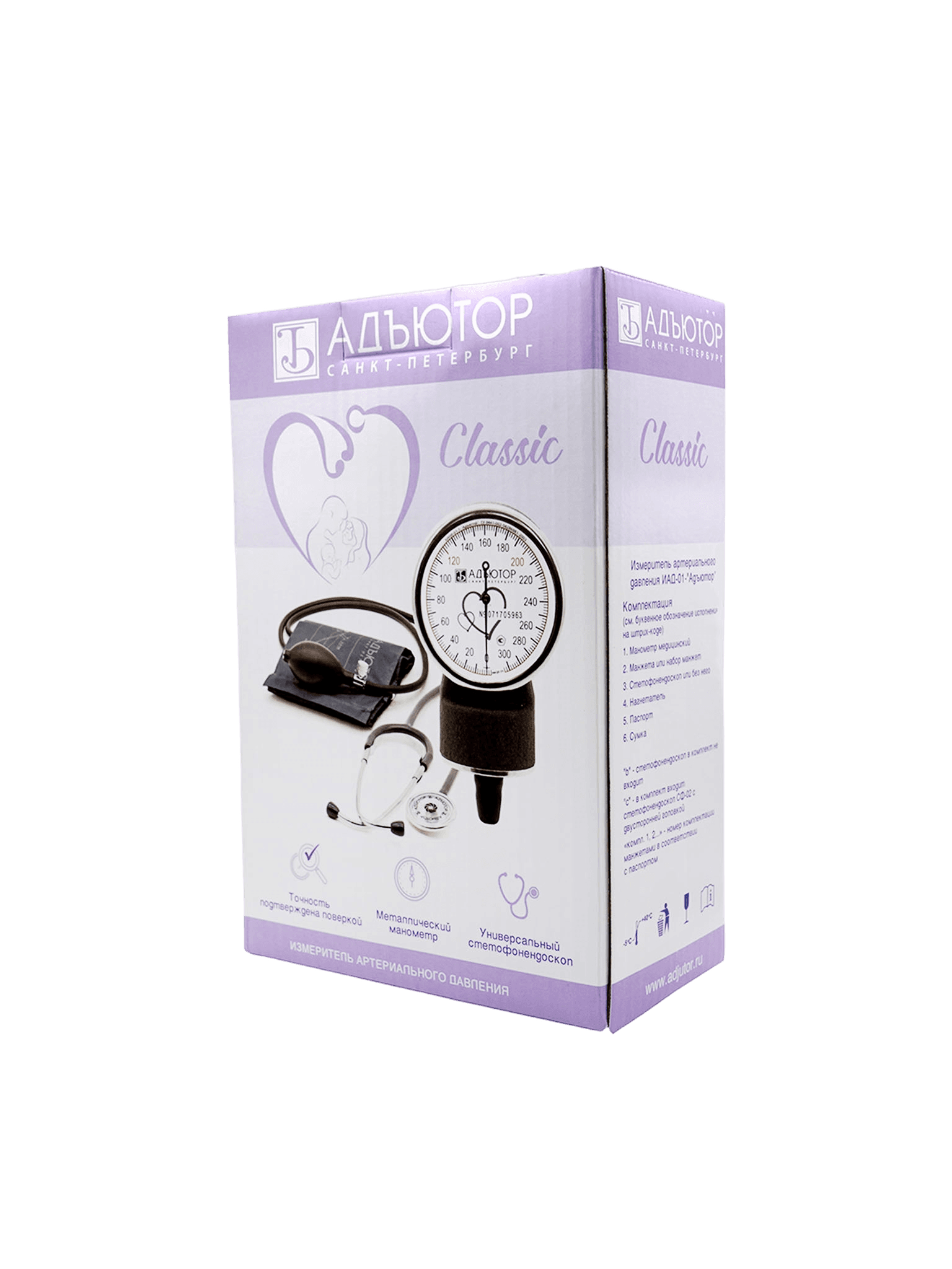 Тонометр механический Адъютор Classic, ИАД-01-1