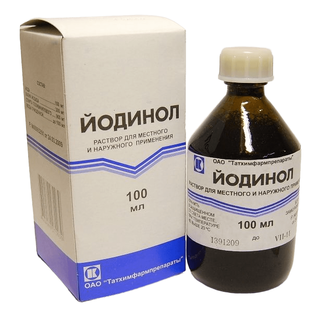 Йодинол, 100 мл, флак.