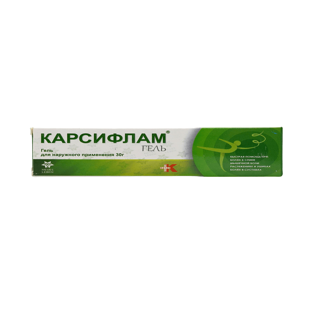 Карсифлам, 30 г, гель, №1