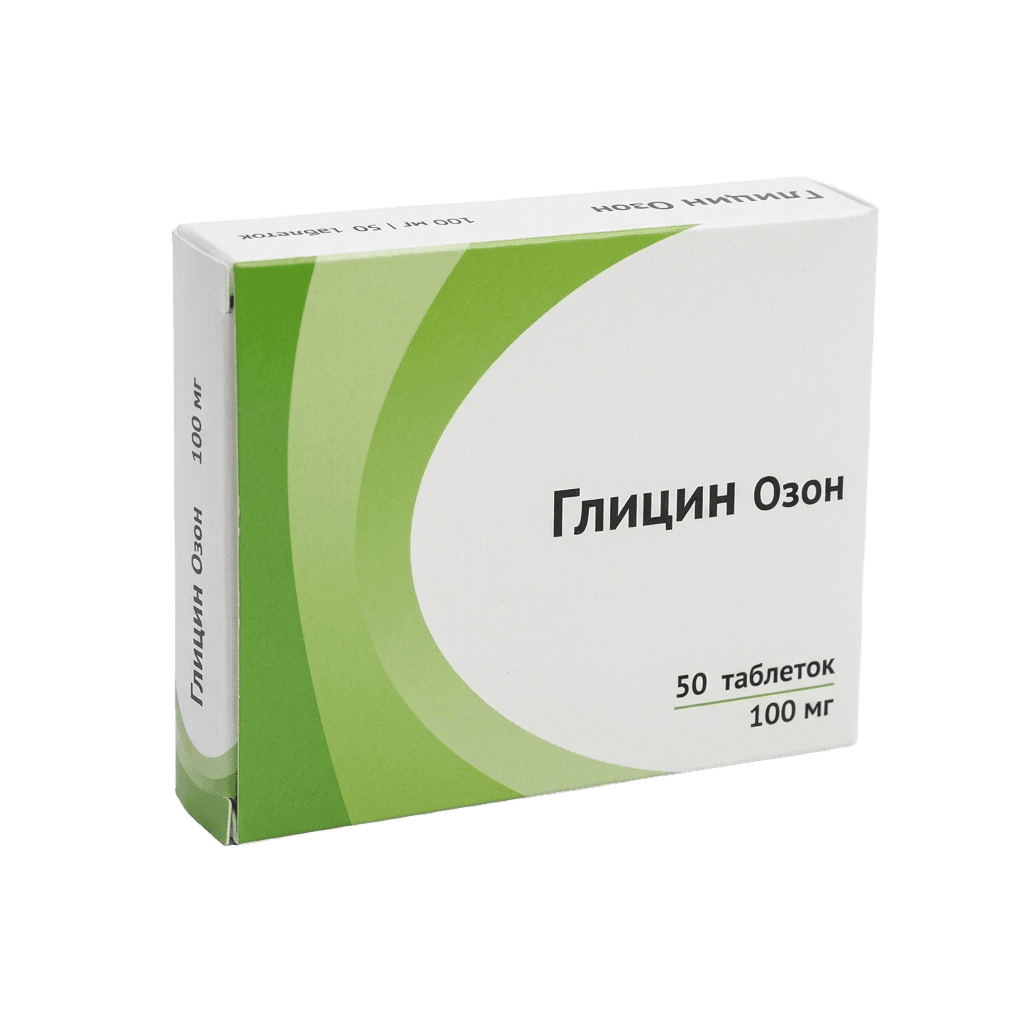 Глицин Озон, 100 мг, таб. №50
