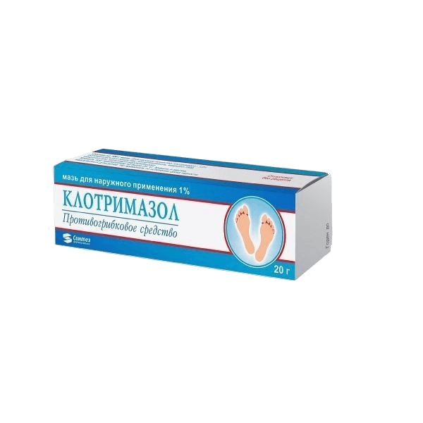 Клотримазол-АКОС, 1%, 20 г, мазь