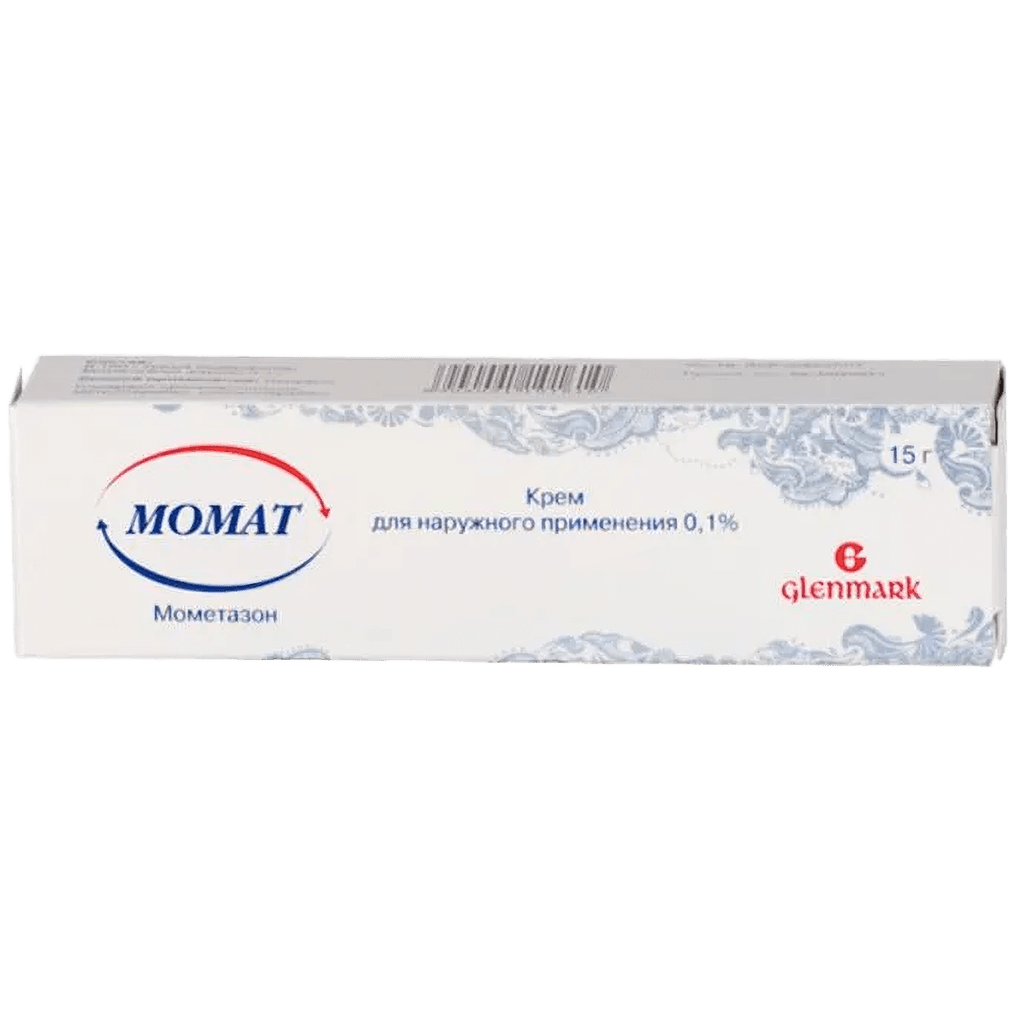 Момат, 0,1%, 15 г, крем