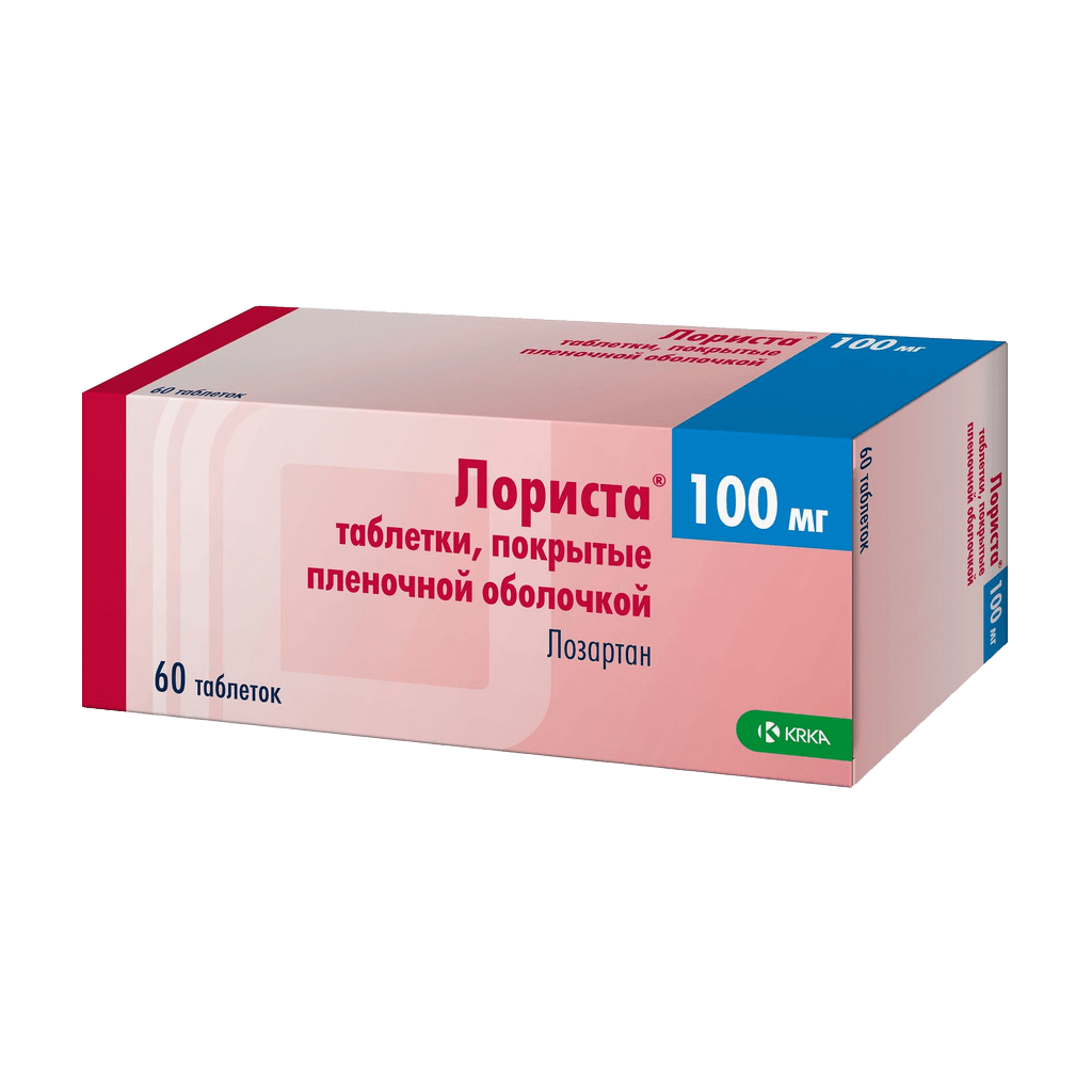 Лориста, 100 мг, таб. №60