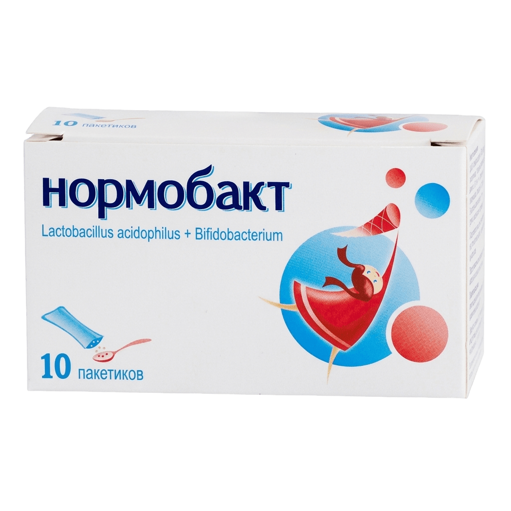 Нормобакт, 3 г, пакетики. №10