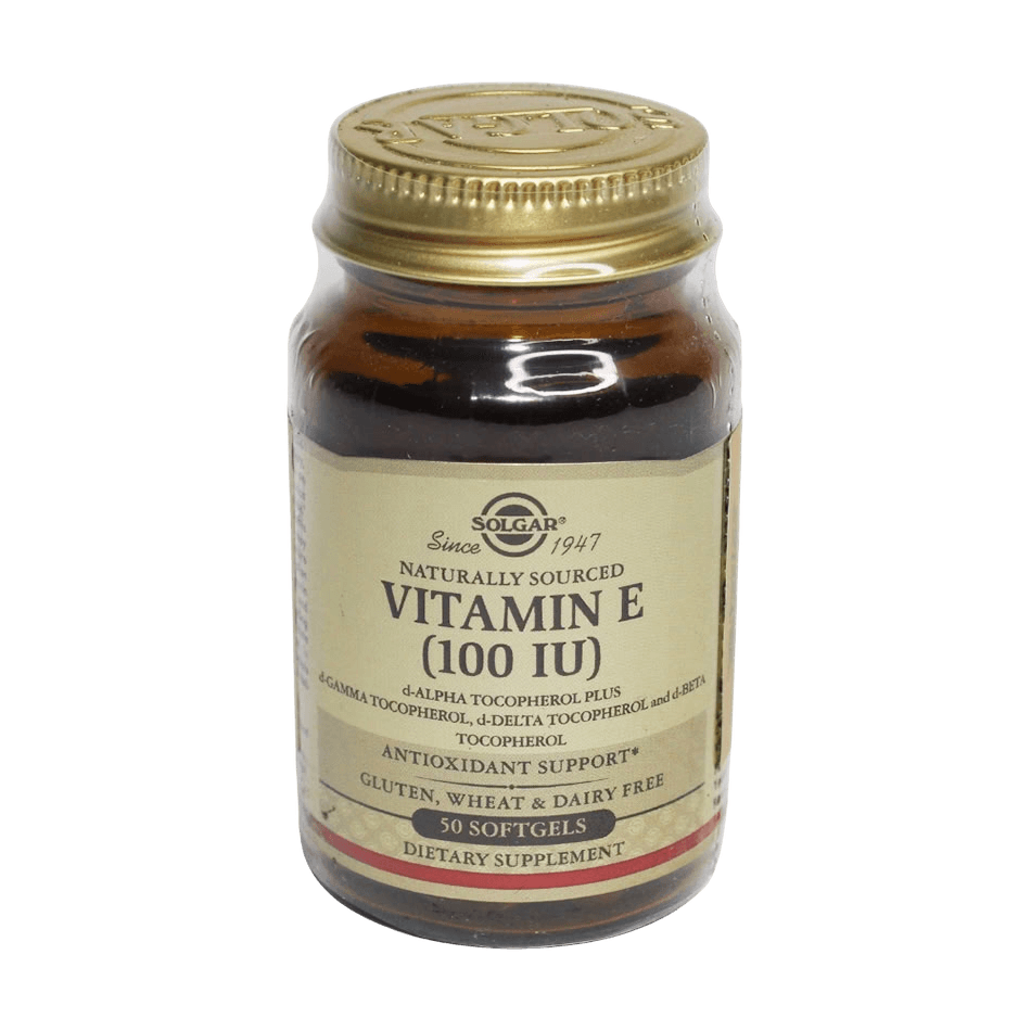 Витамин Е (Solgar Vitamin E), 100 МЕ, капс. №50