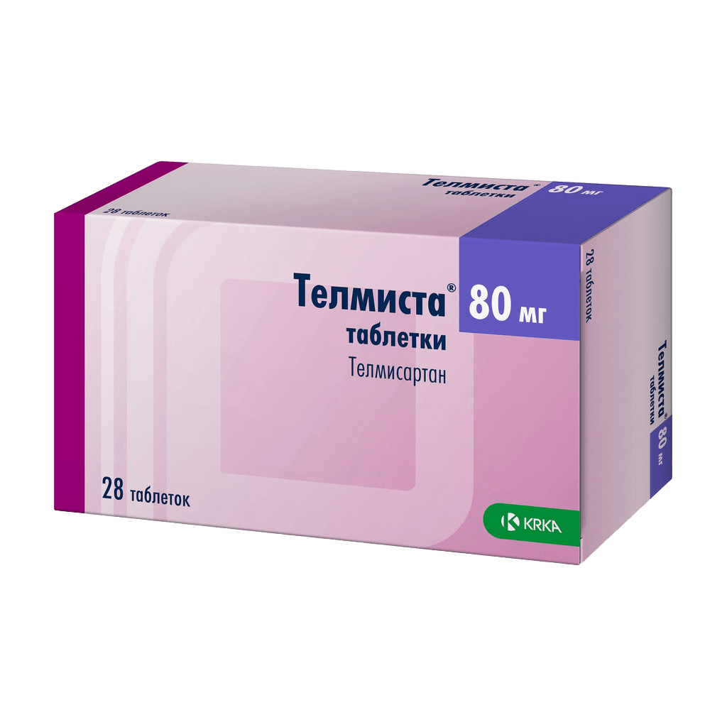 Телмиста, 80 мг, таб. №30
