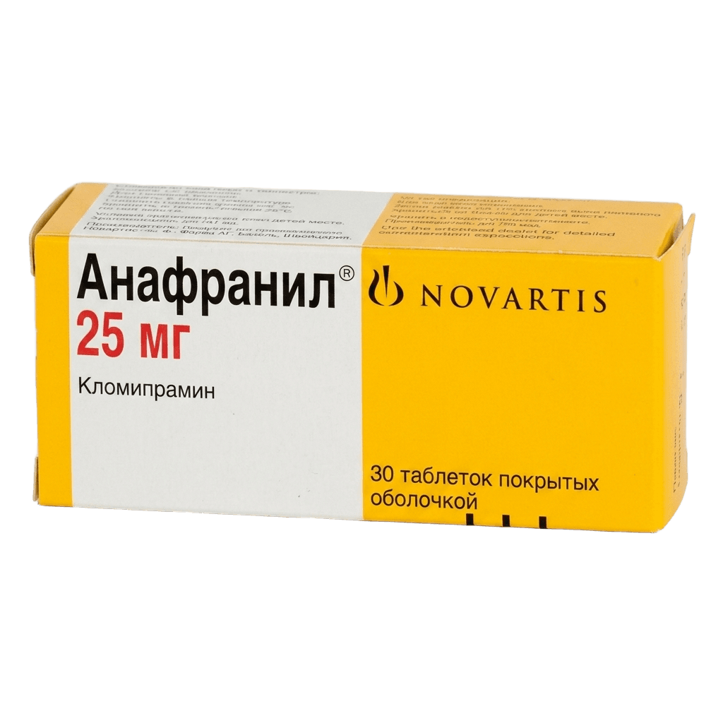 Анафранил, 25 мг, таб. №30