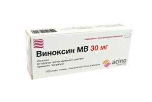 Виноксин MB, 30 мг, таб. №60