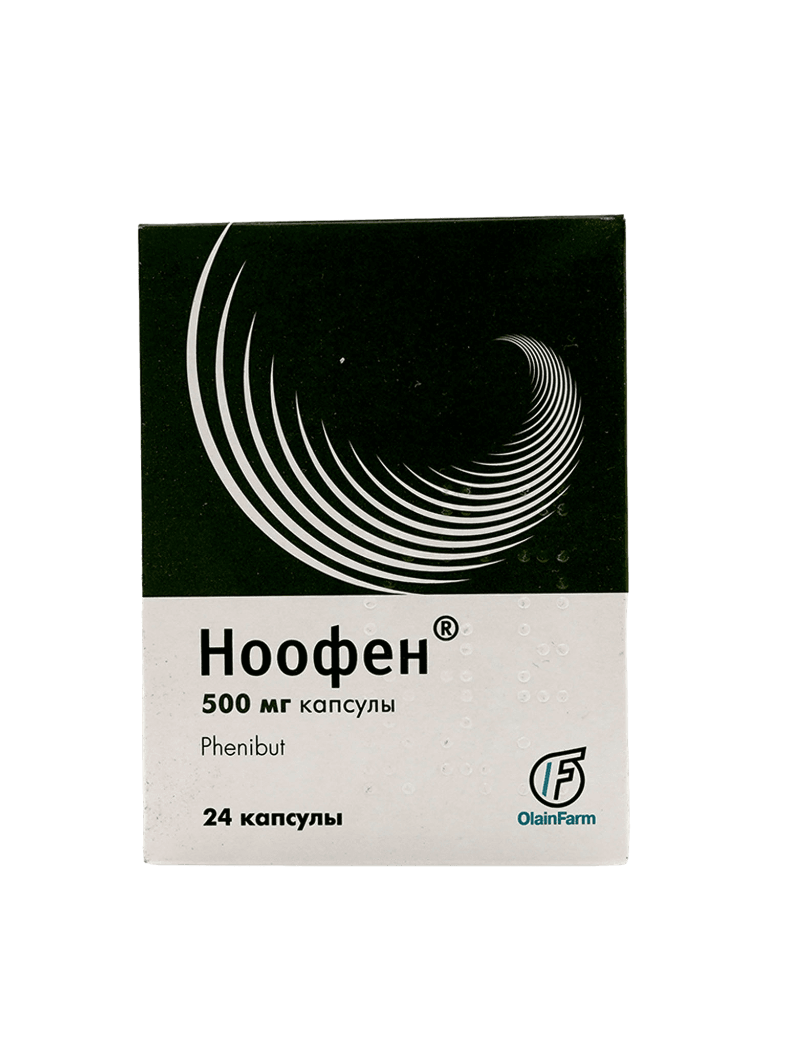 Ноофен, 500 мг, капс. №24
