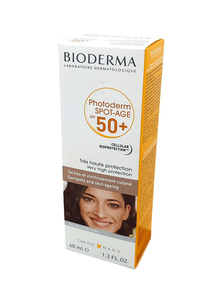 Solntsezashchitnyy krem Bioderma Photoderm Spot-Age SPF50+, 40 ml