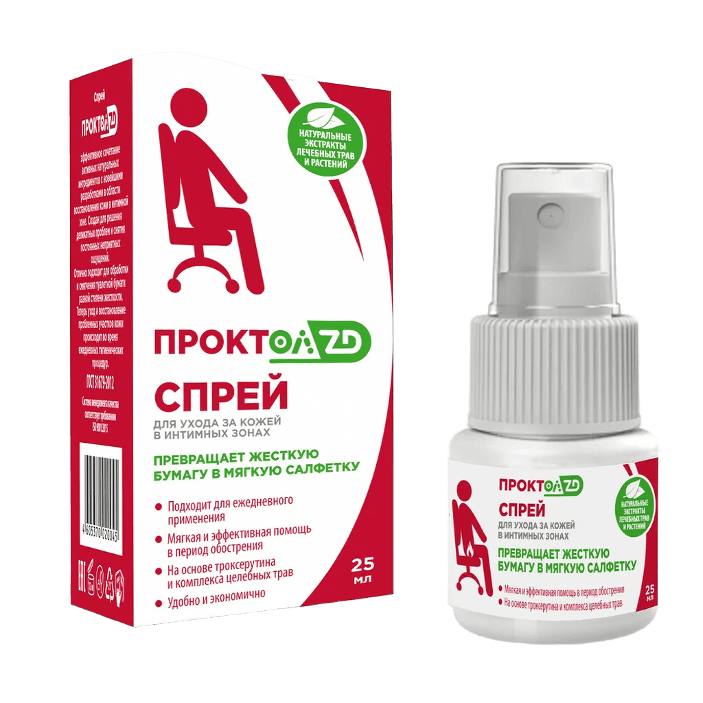 Проктол ZD, 25 мл, масло