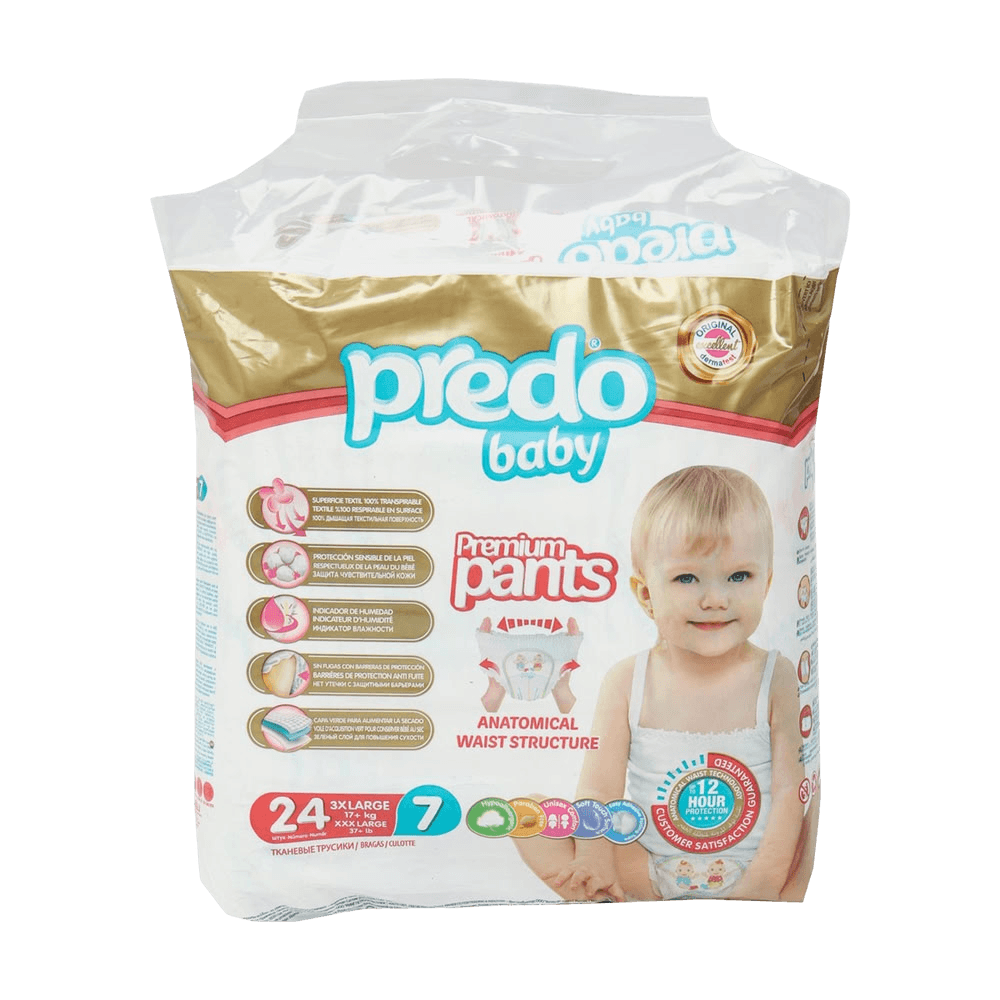 Подгузники дет. Predo Baby Premium Pants, раз. 7, №24