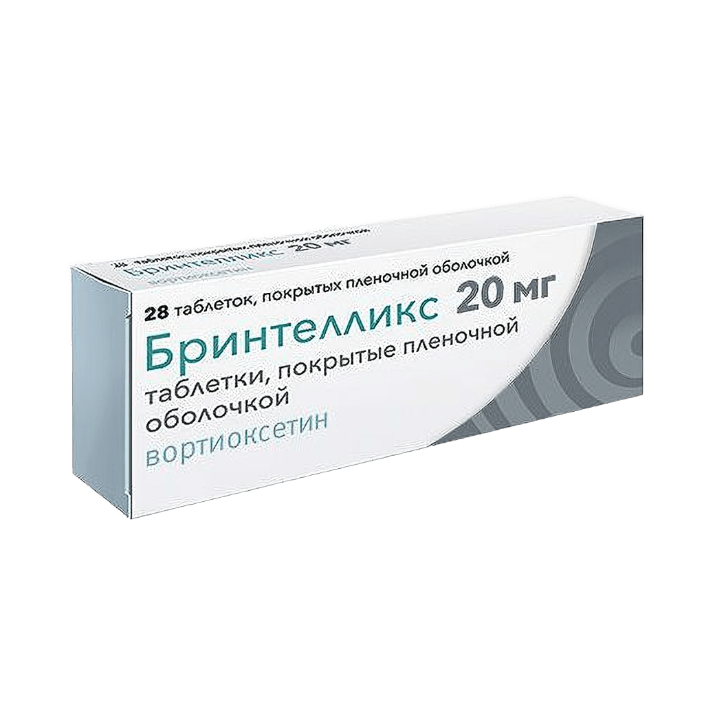 Бринтелликс, 20 мг, таб. №28