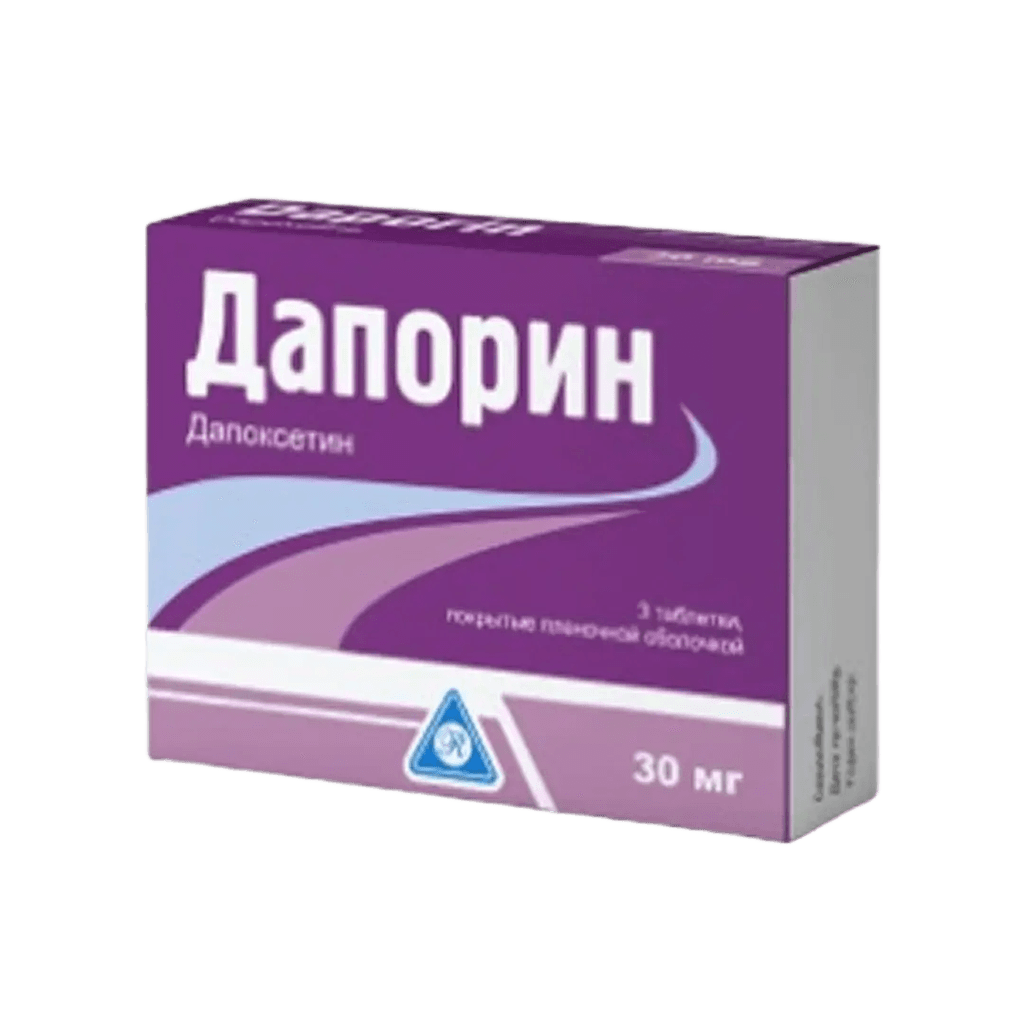 Дапорин, 30 мг, таб. №3