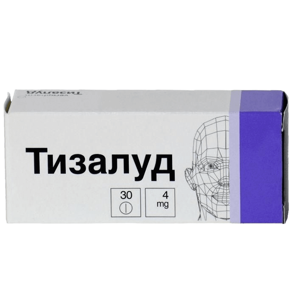 Тизалуд, 4 мг, таб. №30
