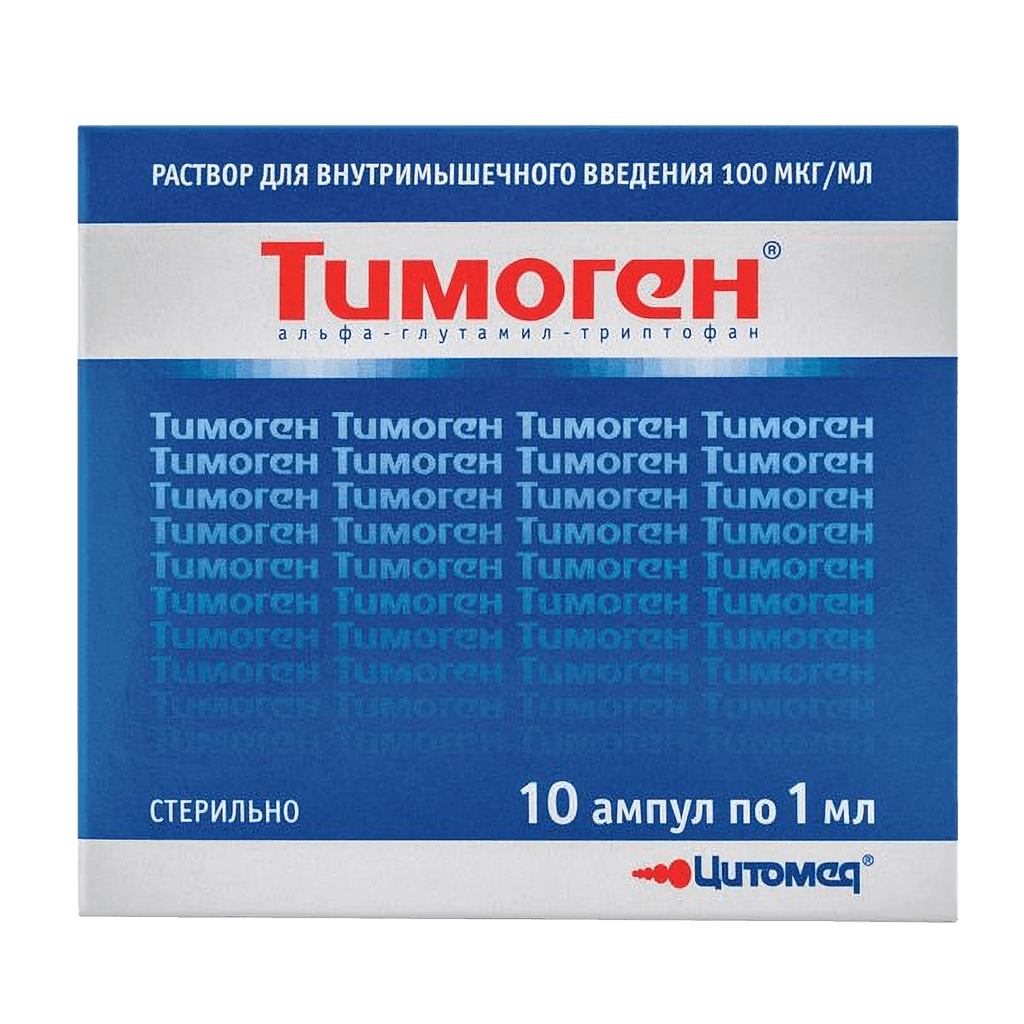 Тимоген, 100 мкг/мл, 1 мл, амп. №10