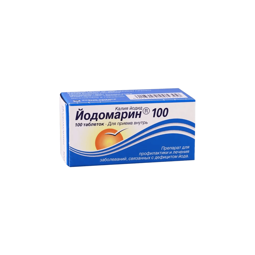 Йодомарин, 100 мкг, таб. №100