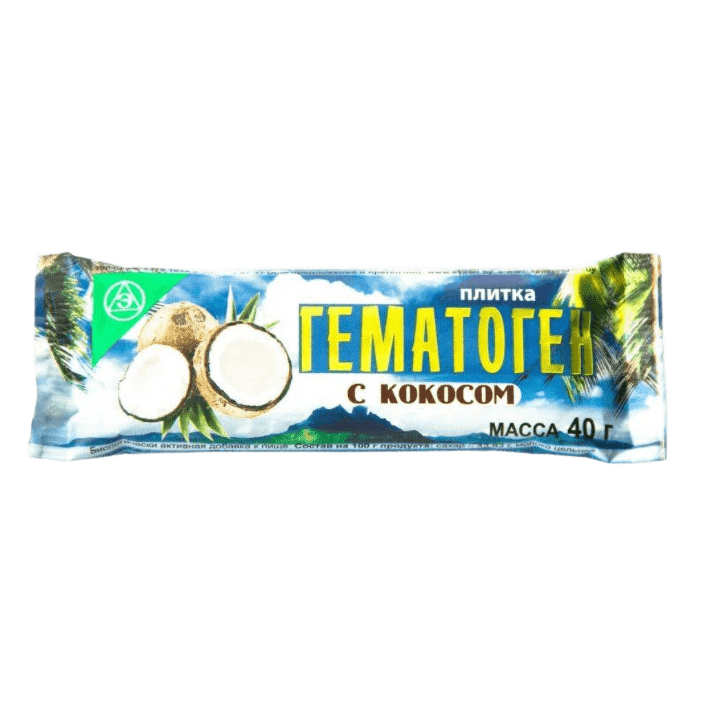 Гематоген с кокосом, 40 г