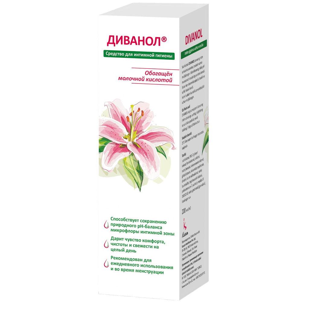 Divanol, 200 ml, flak.
