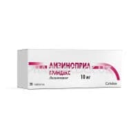 Лизиноприл Гриндекс, 10 мг, таб. №28
