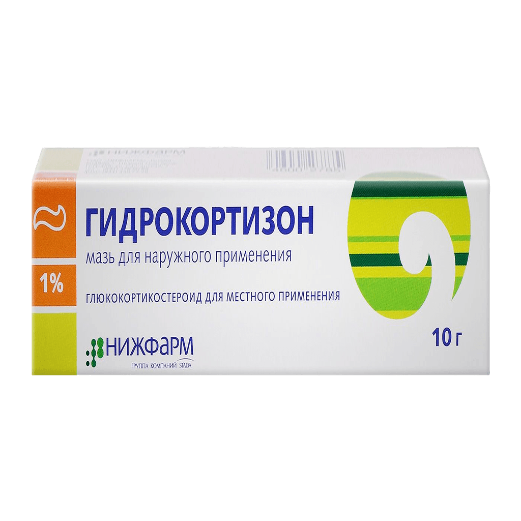 Гидрокортизон, 1%, 10 г, мазь