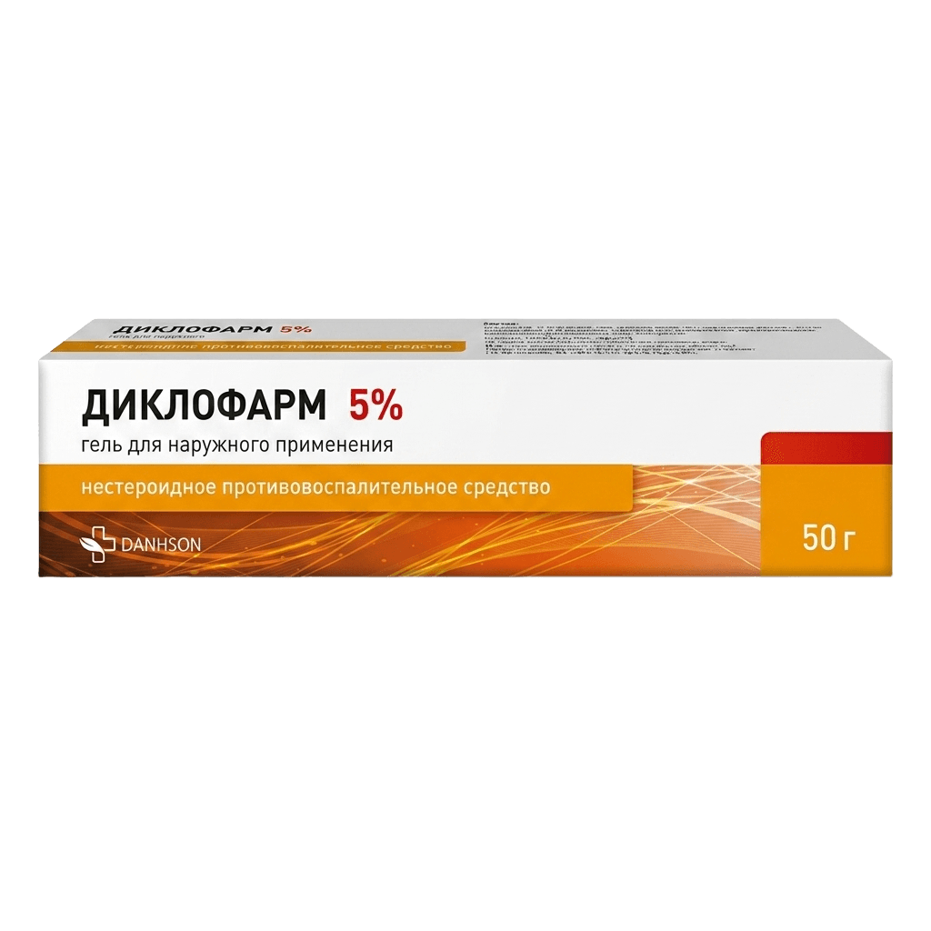 Диклофарм, 5%, 30 г, гель