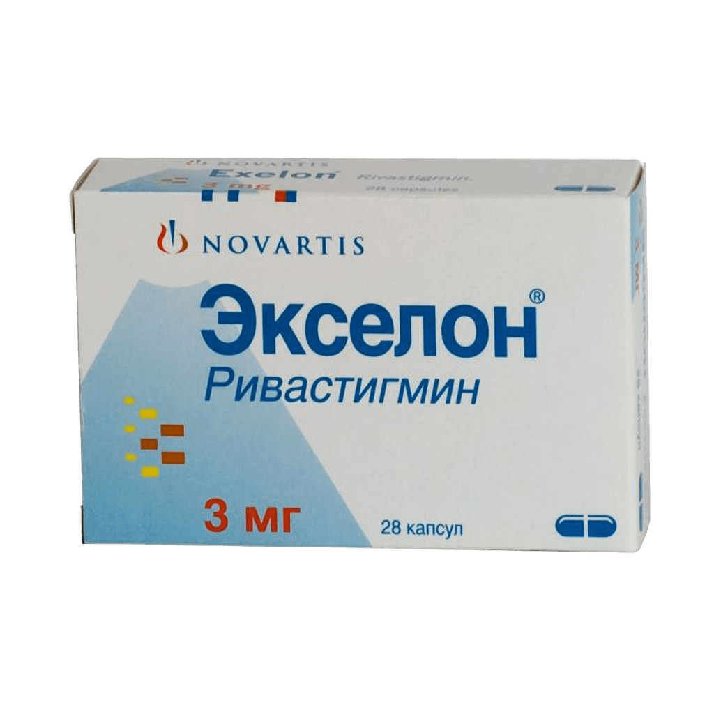 Экселон, 3 мг, капс. №28