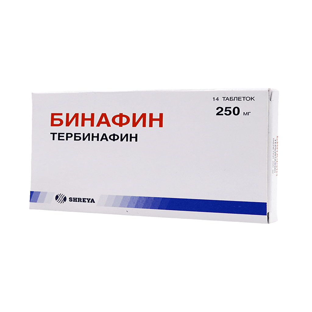 Бинафин, 250 мг, таб. №14