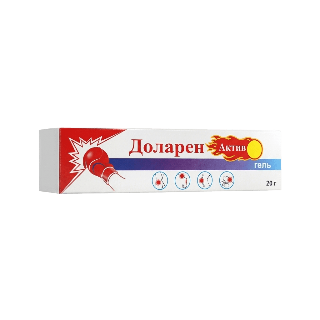 Доларен Актив, 20 г, гель